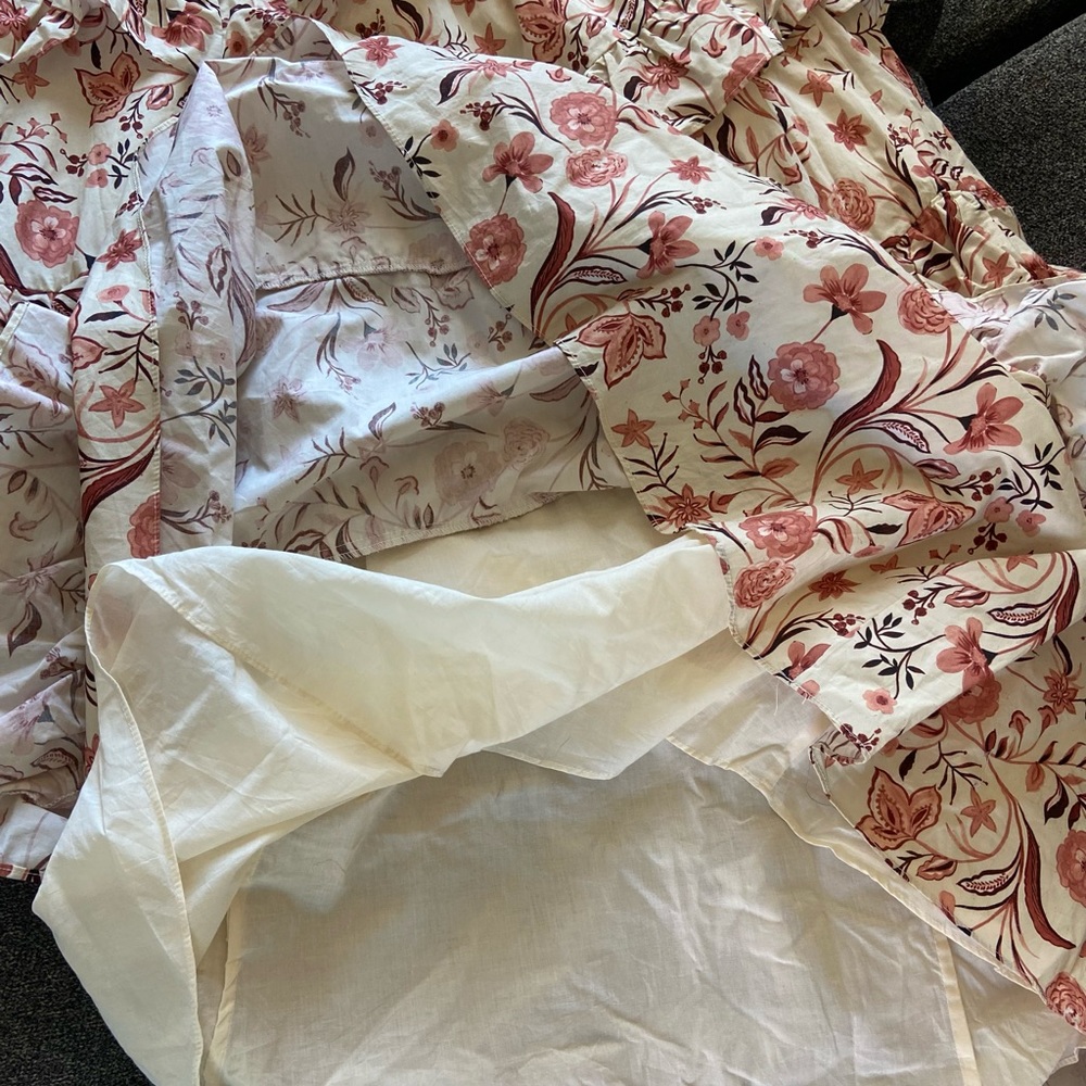 NWT TRUE DECADENCE CREAM FLORAL MAXI DRESS - Picture 9 of 11